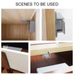 T3 ABS Magnetic Card Induction Lock Invisible Bilateral Open Cabinet Door Lock - Image 11