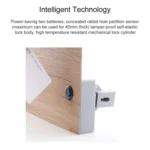 T3 ABS Magnetic Card Induction Lock Invisible Bilateral Open Cabinet Door Lock - Image 4