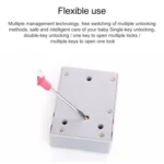 T3 ABS Magnetic Card Induction Lock Invisible Bilateral Open Cabinet Door Lock - Image 7