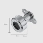 T23F Micro USB Charging Zinc Alloy Smart Triple Linkage Open Fingerprint Drawer Lock File Cabinet Lock - Image 2