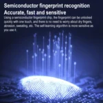 Original Xiaomi Youpin ZNGS06YSB YEELOCK Smart Fingerprint Drawer Cabinet Lock - Image 3