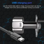 T21FB Micro USB Charging Zinc Alloy Smart Fingerprint + Bluetooth Single Open Drawer Lock File Cabinet Lock - Image 10