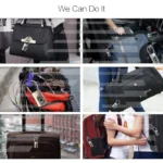 Anytek USB Charging Waterproof Anti-theft Non-password Electrically Intelligent Fingerprint Padlock Size:3.2cm × 3.5cm × 9cm - Image 7