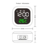 USB Home Smart Clock with Night Light & Memory Function & LED Display - Image 2
