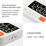 8801B Simple Version LED Display Clock Digital Timer Countdown Reminder - Image 5