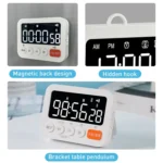 8801B Simple Version LED Display Clock Digital Timer Countdown Reminder - Image 6