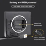 TS-WP10-W Waterproof Bathroom Wall Clock Timer Household Thermometer Hygrometer - Image 5