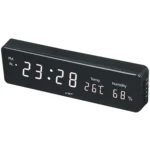 Combinatorial Alarm Clock Practical Digital Hanging Dual-purpose LED Clock, EU Plug