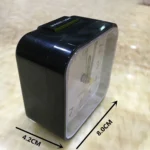 Square Mute Alarm Clock Mini Bedside Office Electronic Clock - Image 3