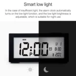 Automatic Night Light Electronic Clock Large Screen Adjustable Backlight Alarm Clock - Image 5