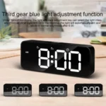 XM905 Multifunctional Voice-activated Alarm Clock LED Electronic Wall Clock - Image 6