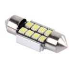 2 PCS 31mm Festoon 3W 300LM White Light 8 LED 3528 SMD Canbus Error-Free Car Reading Lamps,  DC 12 - Image 2