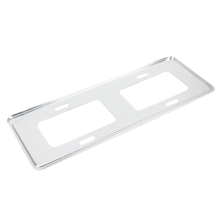 CMS0014W_2.webp 2 PCS Car License Plate Frames Stainless Steel License Plate Frame - Image 3