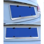 2 PCS Car License Plate Frames Stainless Steel License Plate Frame - Image 5