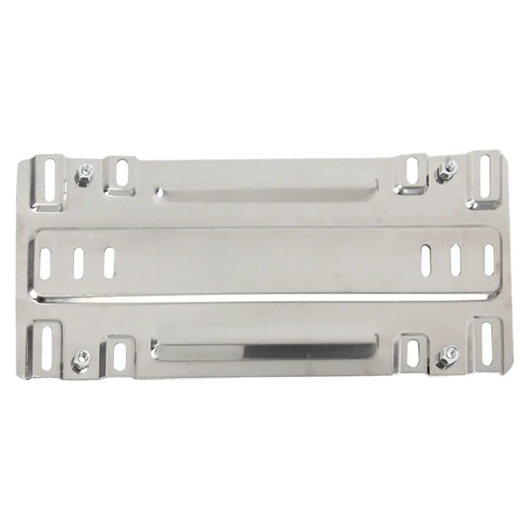 CMS0024S_1.webp Stainless Steel License Plate Bracket Vehicle License Plate Bracket Bottom Plate Automobile License Plate Conversion Frame - Image 2