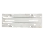 Stainless Steel License Plate Bracket Vehicle License Plate Bracket Bottom Plate Automobile License Plate Conversion Frame - Image 2