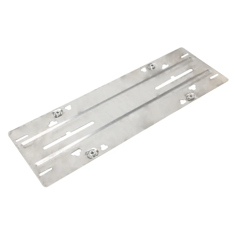 CMS0025S_2.webp Stainless Steel License Plate Bracket Vehicle License Plate Bracket Bottom Plate Automobile License Plate Conversion Frame - Image 3
