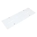 Stainless Steel License Plate Bracket Vehicle License Plate Bracket Bottom Plate Automobile License Plate Conversion Frame - Image 4