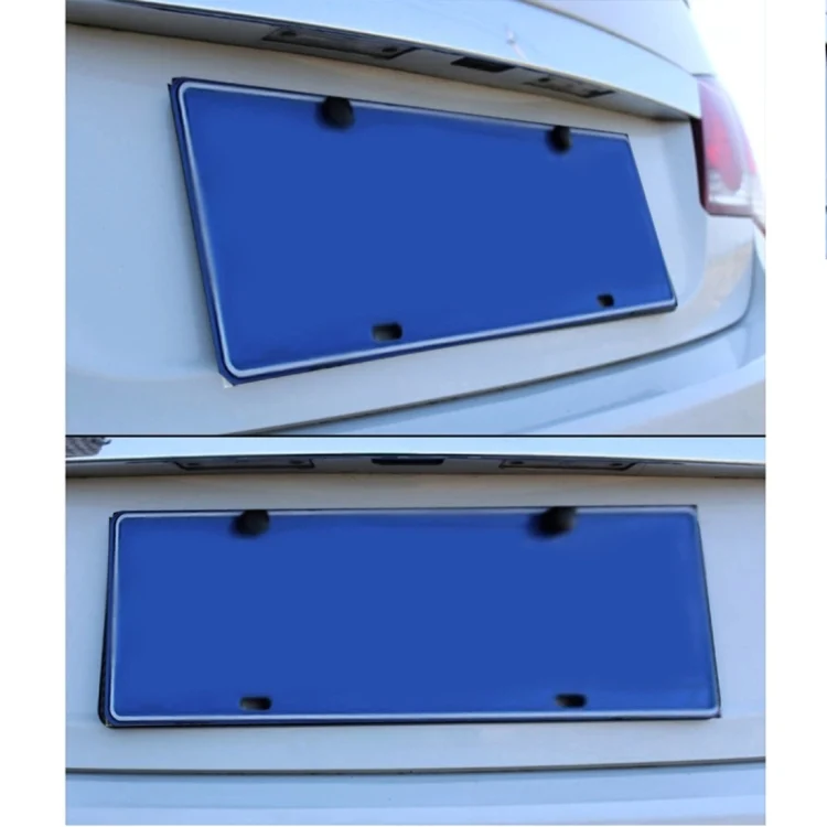 CMS0025S_4.webp Stainless Steel License Plate Bracket Vehicle License Plate Bracket Bottom Plate Automobile License Plate Conversion Frame - Image 5