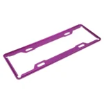 2 PCS Car License Plate Frames Car Styling License Plate Frame Aluminum Alloy Universal License Plate Holder Car Accessories - Image 3