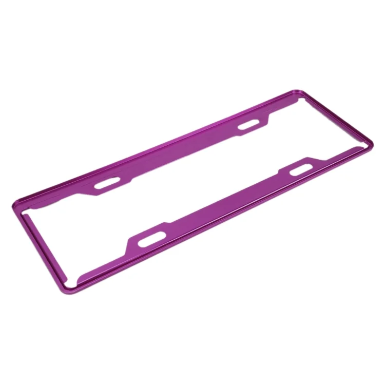 CMS0026P_2.webp 2 PCS Car License Plate Frames Car Styling License Plate Frame Aluminum Alloy Universal License Plate Holder Car Accessories - Image 3