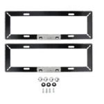 2 PCS Car License Plate Frames Car Styling License Plate Frame Universal License Plate Holder Car Accessories - Image 2