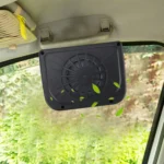 Solar Car Windshield Automatic Cooling Fan Car Cooling Fan Air Vent Auto Fan Solar Car Auto Cool Fan Cooler Vehicle Air Vent Radiator with Rubber Strip - Image 8