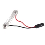 2 PCS Colorful 41MM T10 + Bicuspid Port Remote Control Car Dome Lamp LED Reading Light with 24 LED Lights - Image 3