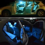 2 PCS Colorful 41MM T10 + Bicuspid Port Remote Control Car Dome Lamp LED Reading Light with 24 LED Lights - Image 10
