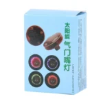 Solar Car Tyre Tire Inflating Valve Decorative Lighting Hot Wheels Strobe Flashing LED Light Lamp - Image 5