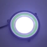 2 PCS DC 12V 10W 6000K Circular Car DRL Daytime Running Lights Lamp - Image 6