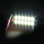 2 PCS DC 12V 2W 39MM 4014 Bicuspid Port No Decoding Car Dome Lamp LED Reading Light with 10 LED Lights - Image 5