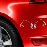 10 PCS Dual Funny Go Fishing Styling Reflective Car Sticker, Size: 25cm x 9.5cm - Image 4