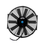 12V 80W 12 inch Car Cooling Fan High-power Modified Tank Fan Cooling Fan Powerful Auto Fan Mini Air Conditioner for Car - Image 2