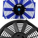 12V 80W 12 inch Car Cooling Fan High-power Modified Tank Fan Cooling Fan Powerful Auto Fan Mini Air Conditioner for Car - Image 4