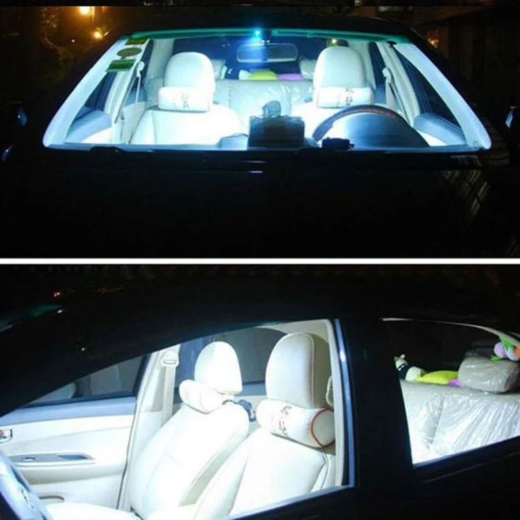 CMS0326_7.webp 2 PCS 41mm 2W 240LM White Light 24 LED SMD 4014 Error Free License Plate Lights Car Light Bulb - Image 8