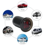 B3613  IP67 Waterproof Car Modification 4.5-30V Voltmeter + Ammeter - Image 12