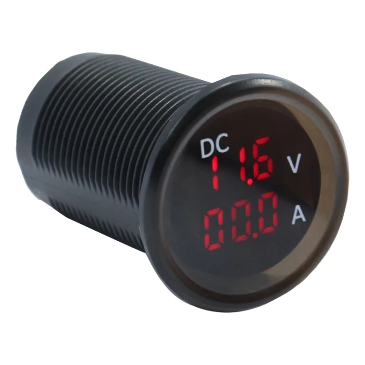 CMS0392_2.webp B3613  IP67 Waterproof Car Modification 4.5-30V Voltmeter + Ammeter - Image 3