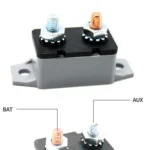 F3088-20A 20A Manual Reset Circuit Breaker Double Short Legs with Bolt 12/24V - Image 9