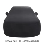 Anti-Dust Anti-UV Heat-insulating Elastic Force Cotton Car Cover for Sedan Car, Size: M, 4.65m~4.89m - Image 2