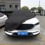 Anti-Dust Anti-UV Heat-insulating Elastic Force Cotton Car Cover for Sedan Car, Size: M, 4.65m~4.89m - Image 10