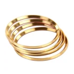 4 PCS Car Aluminum Wheel Hub Deroration Ring For Audi - Image 2