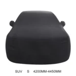 Anti-Dust Anti-UV Heat-insulating Elastic Force Cotton Car Cover for SUV, Size: S, 4.2m~4.45m - Image 2