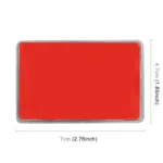 Universal Car Argentina Flag Rectangle Shape VIP Metal Decorative Sticker - Image 3