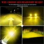2 PCS 9005 DC9-36V / 36W / 3000K / 6000LM IP68 Car / Motorcycle Mini COB LED Headlight Lamps / Fog Light - Image 15