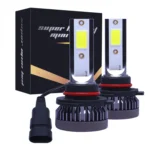 2 PCS 9005 DC9-36V / 36W / 3000K / 6000LM IP68 Car / Motorcycle Mini COB LED Headlight Lamps / Fog Light - Image 5