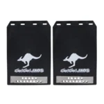 Premium Heavy Duty Molded Splash Front and Rear Mud Flaps Guards, Medium Size, Random Pattern Delivery - Image 2