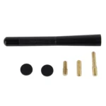 Carbon Fiber Aluminum Short Antenna Polished Universal Screws Base(Big Size) - Image 5