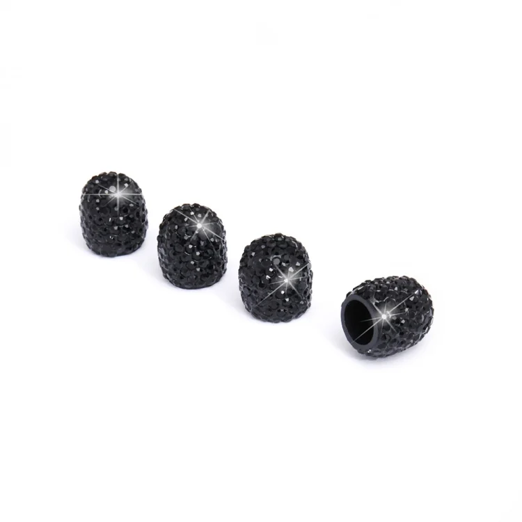 CMS0533B_1.webp Car Crystal Tire Valve Cap Gas Cap Mouthpiece Cover - Image 3