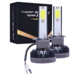 2 PCS H1 DC9-36V / 36W / 3000K / 6000LM IP68 Car / Motorcycle Mini COB LED Headlight Lamps / Fog Light - Image 5
